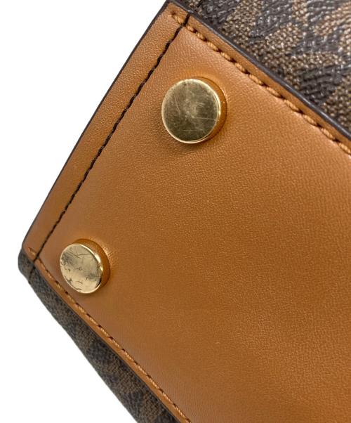 MICHAEL KORS（マイケルコース）MICHAEL KORS (マイケルコース) 2WAYショルダーバッグ ブラウンの古着・服飾アイテム