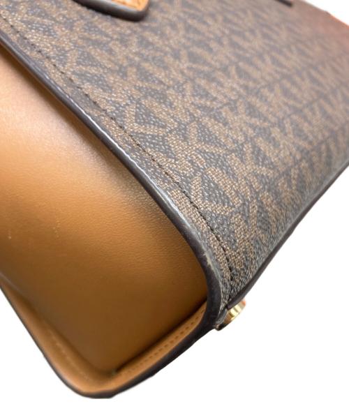 MICHAEL KORS（マイケルコース）MICHAEL KORS (マイケルコース) 2WAYショルダーバッグ ブラウンの古着・服飾アイテム