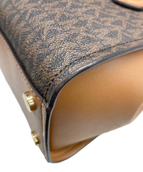MICHAEL KORS（マイケルコース）MICHAEL KORS (マイケルコース) 2WAYショルダーバッグ ブラウンの古着・服飾アイテム