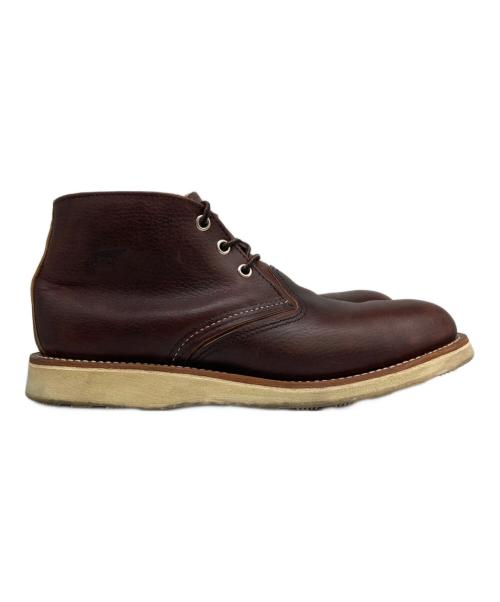 RED WING（レッドウィング）RED WING (レッドウィング) ワークチャカ ブラウン サイズ:UK7 1/2（約26～26.5cm相当）の古着・服飾アイテム