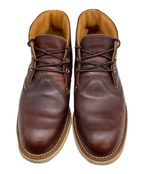 RED WING（レッドウィング）RED WING (レッドウィング) ワークチャカ ブラウン サイズ:UK7 1/2（約26～26.5cm相当）の古着・服飾アイテム