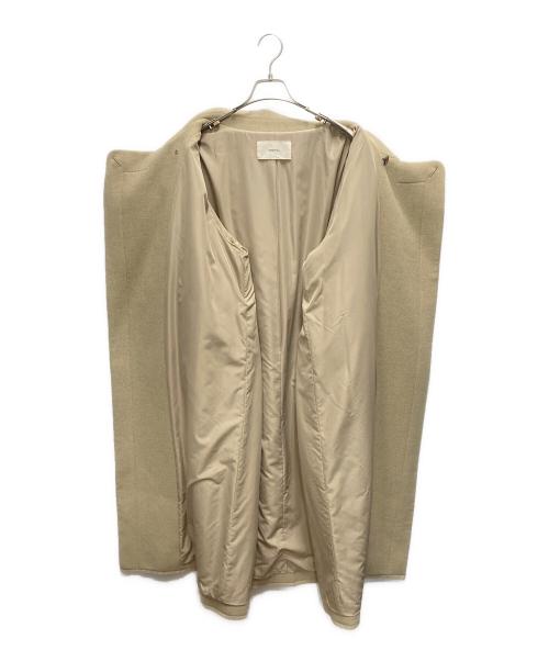 TODAYFUL（トゥデイフル）TODAYFUL (トゥデイフル) スタンドカラーウールコート ベージュ サイズ:SIZE 36の古着・服飾アイテム