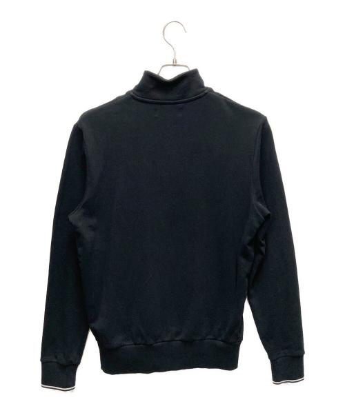 FRED PERRY（フレッドペリー）FRED PERRY (フレッドペリー) ハーフジップスウェット ブラック サイズ:SIZE Sの古着・服飾アイテム