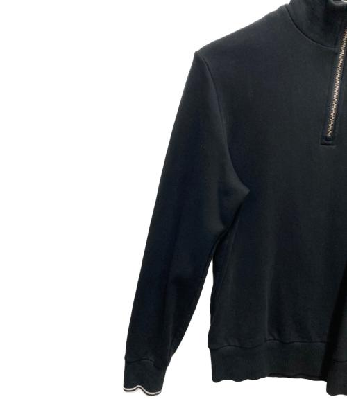 FRED PERRY（フレッドペリー）FRED PERRY (フレッドペリー) ハーフジップスウェット ブラック サイズ:SIZE Sの古着・服飾アイテム