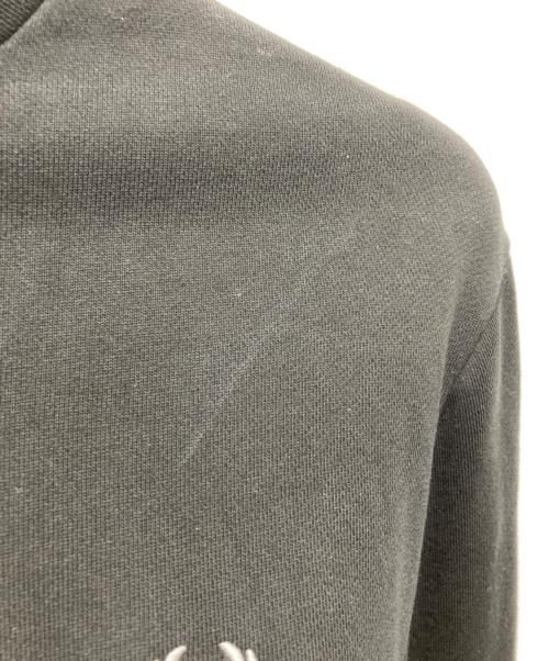 FRED PERRY（フレッドペリー）FRED PERRY (フレッドペリー) ハーフジップスウェット ブラック サイズ:SIZE Sの古着・服飾アイテム