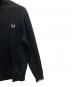 中古・古着 FRED PERRY (フレッドペリー) ハーフジップスウェット ブラック サイズ:SIZE S：7000円
