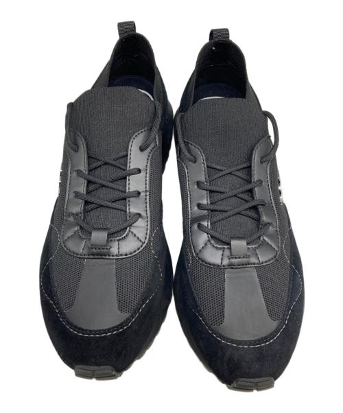EMPORIO ARMANI（エンポリオ アルマーニ）EMPORIO ARMANI (エンポリオ アルマーニ) ローカットスニーカー ブラック サイズ:SIZE 27cmの古着・服飾アイテム