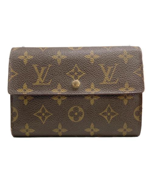 LOUIS VUITTON（ルイ ヴィトン）LOUIS VUITTON (ルイ ヴィトン) 3つ折り財布 ブラウンの古着・服飾アイテム