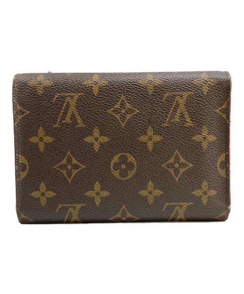 LOUIS VUITTON（ルイ ヴィトン）LOUIS VUITTON (ルイ ヴィトン) 3つ折り財布 ブラウンの古着・服飾アイテム
