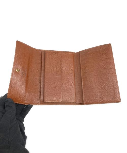 LOUIS VUITTON（ルイ ヴィトン）LOUIS VUITTON (ルイ ヴィトン) 3つ折り財布 ブラウンの古着・服飾アイテム