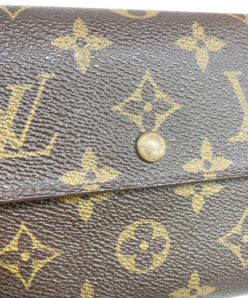 LOUIS VUITTON（ルイ ヴィトン）LOUIS VUITTON (ルイ ヴィトン) 3つ折り財布 ブラウンの古着・服飾アイテム