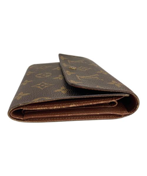 LOUIS VUITTON（ルイ ヴィトン）LOUIS VUITTON (ルイ ヴィトン) 3つ折り財布 ブラウンの古着・服飾アイテム