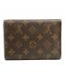 LOUIS VUITTON (ルイ ヴィトン) 3つ折り財布 ブラウン：10000円