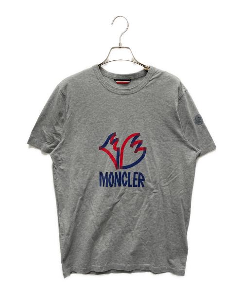 MONCLER（モンクレール）MONCLER (モンクレール) 半袖カットソー グレー サイズ:SIZE 2の古着・服飾アイテム