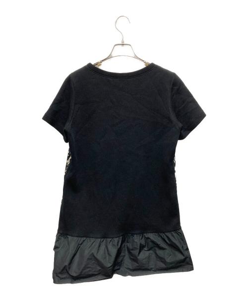 MONCLER（モンクレール）MONCLER (モンクレール) 半袖ワンピース ブラック サイズ:SIZE Lの古着・服飾アイテム