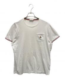 MONCLER（モンクレール）の古着「半袖カットソー」｜ホワイト