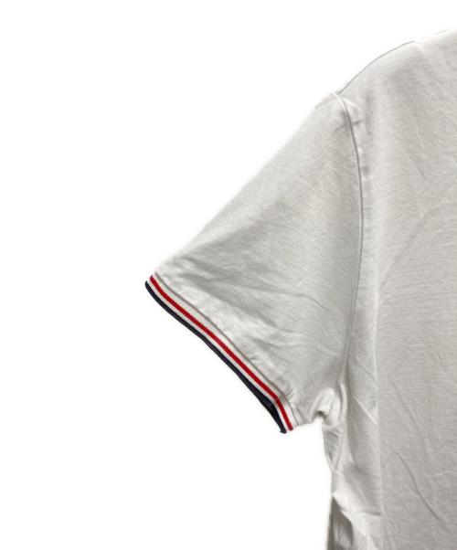 MONCLER（モンクレール）MONCLER (モンクレール) 半袖カットソー ホワイト サイズ:SIZE XXLの古着・服飾アイテム