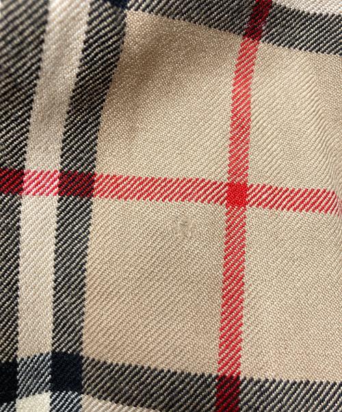 BURBERRY（バーバリー）BURBERRY (バーバリー) ウールパンツ　ノバチェック ベージュ サイズ:SIZE 91cm (W36)の古着・服飾アイテム