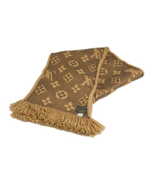 LOUIS VUITTON（ルイ ヴィトン）LOUIS VUITTON (ルイ ヴィトン) マフラー ブラウンの古着・服飾アイテム