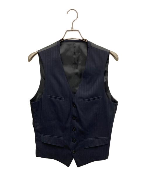 BURBERRY BLACK LABEL（バーバリーブラックレーベル）BURBERRY BLACK LABEL (バーバリーブラックレーベル) 3ピーススーツ ネイビー サイズ:SIZE 40（Lサイズ相当）の古着・服飾アイテム