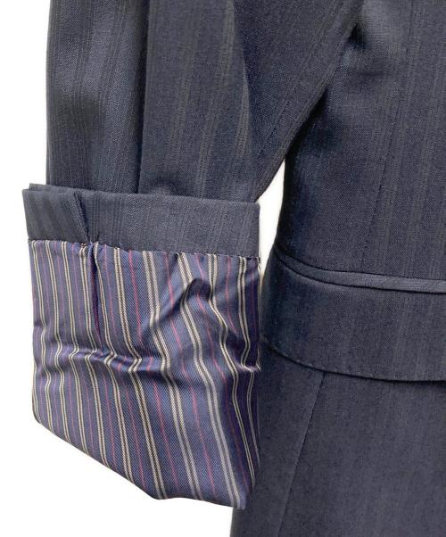 BURBERRY BLACK LABEL（バーバリーブラックレーベル）BURBERRY BLACK LABEL (バーバリーブラックレーベル) 3ピーススーツ ネイビー サイズ:SIZE 40（Lサイズ相当）の古着・服飾アイテム