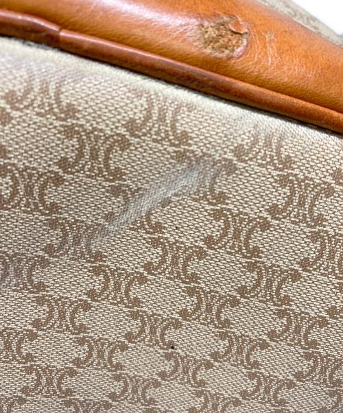 CELINE（セリーヌ）CELINE (セリーヌ) 巾着ショルダーバッグ ベージュの古着・服飾アイテム