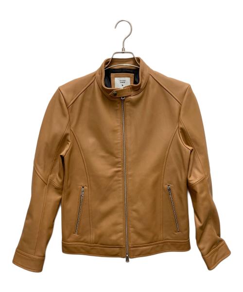 291295=HOMME（ニーキューイチニーキューゴオム）291295=HOMME (ニーキューイチニーキューゴオム) レザージャケット ブラウン サイズ:SIZE 2 未使用品の古着・服飾アイテム