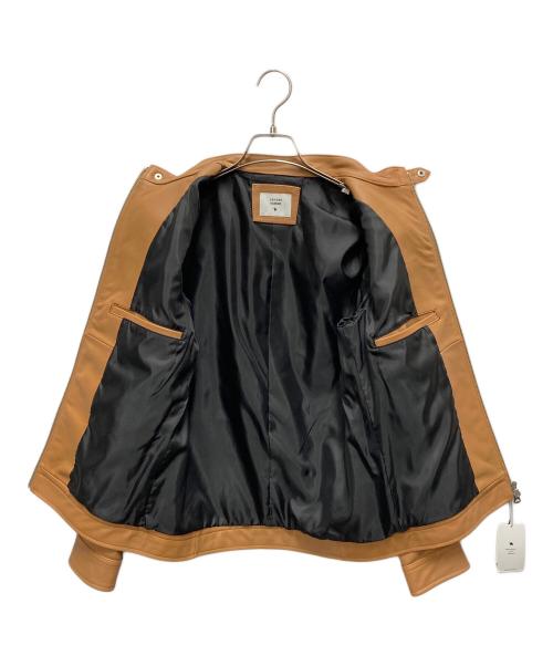291295=HOMME（ニーキューイチニーキューゴオム）291295=HOMME (ニーキューイチニーキューゴオム) レザージャケット ブラウン サイズ:SIZE 2 未使用品の古着・服飾アイテム