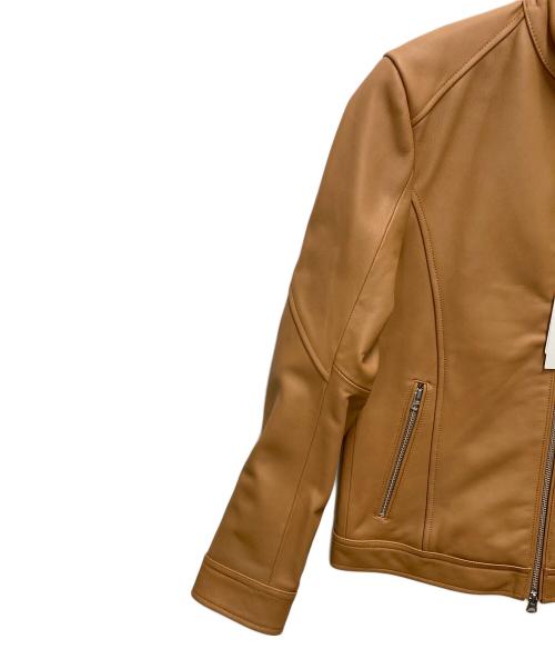291295=HOMME（ニーキューイチニーキューゴオム）291295=HOMME (ニーキューイチニーキューゴオム) レザージャケット ブラウン サイズ:SIZE 2 未使用品の古着・服飾アイテム