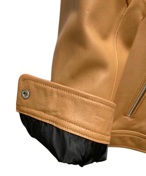 291295=HOMME（ニーキューイチニーキューゴオム）291295=HOMME (ニーキューイチニーキューゴオム) レザージャケット ブラウン サイズ:SIZE 2 未使用品の古着・服飾アイテム