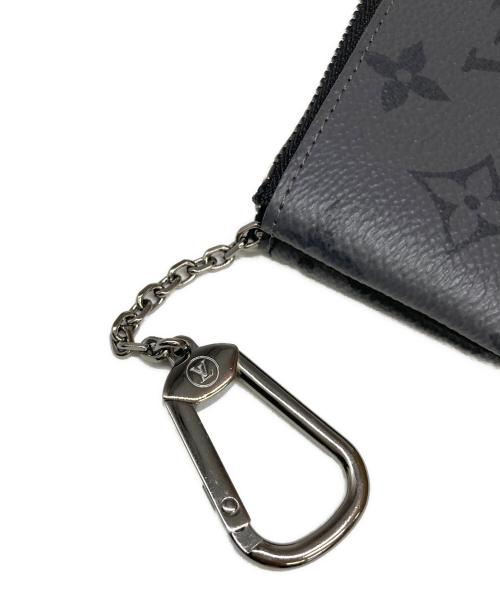 LOUIS VUITTON（ルイ ヴィトン）LOUIS VUITTON (ルイ ヴィトン) コインケース　モノグラム　ポシェット・クレ ブラックの古着・服飾アイテム