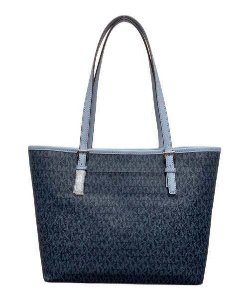 MICHAEL KORS（マイケルコース）MICHAEL KORS (マイケルコース) トートバッグ ブルーの古着・服飾アイテム