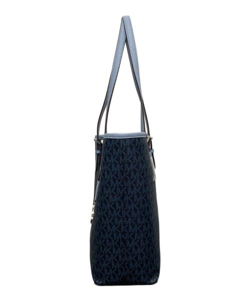 MICHAEL KORS（マイケルコース）MICHAEL KORS (マイケルコース) トートバッグ ブルーの古着・服飾アイテム