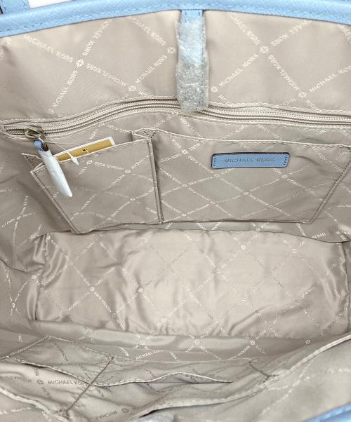 MICHAEL KORS（マイケルコース）MICHAEL KORS (マイケルコース) トートバッグ ブルーの古着・服飾アイテム