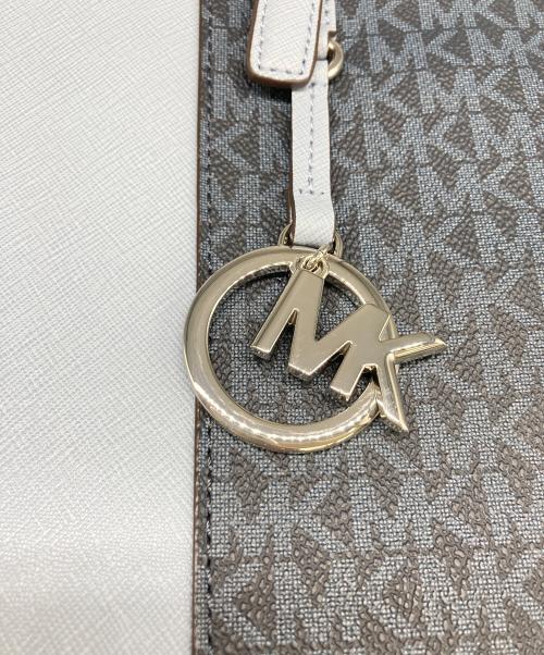 MICHAEL KORS（マイケルコース）MICHAEL KORS (マイケルコース) トートバッグ ブルーの古着・服飾アイテム