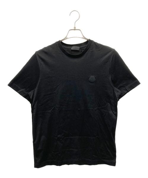 MONCLER（モンクレール）MONCLER (モンクレール) 半袖カットソー ブラック サイズ:SIZE Sの古着・服飾アイテム