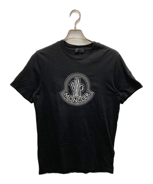 MONCLER（モンクレール）MONCLER (モンクレール) 半袖カットソー ブラック サイズ:SIZE XSの古着・服飾アイテム