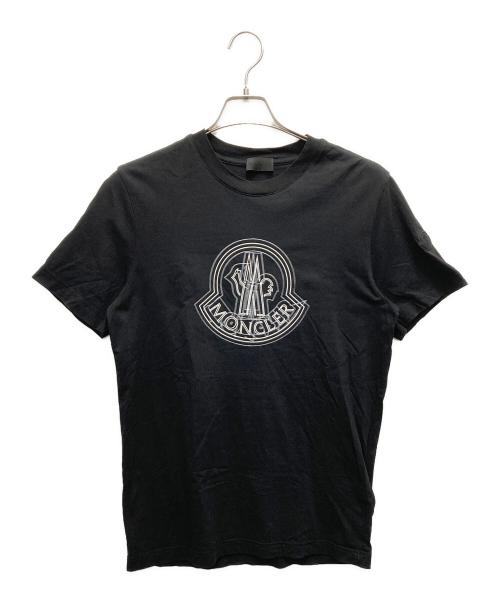 MONCLER（モンクレール）MONCLER (モンクレール) 半袖カットソー ブラック サイズ:SIZE XSの古着・服飾アイテム