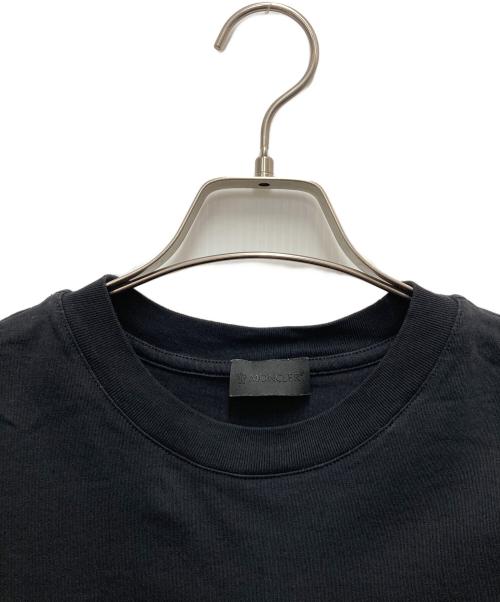 MONCLER（モンクレール）MONCLER (モンクレール) 半袖カットソー ブラック サイズ:SIZE XSの古着・服飾アイテム