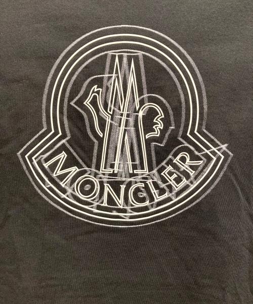MONCLER（モンクレール）MONCLER (モンクレール) 半袖カットソー ブラック サイズ:SIZE XSの古着・服飾アイテム