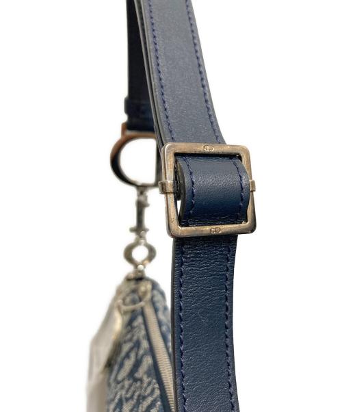 Christian Dior（クリスチャン ディオール）Christian Dior (クリスチャン ディオール) ショルダーバッグ　トロッター ネイビーの古着・服飾アイテム