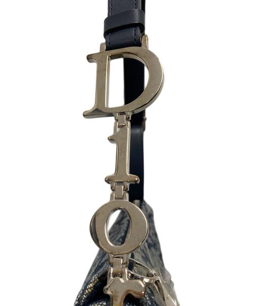 Christian Dior（クリスチャン ディオール）Christian Dior (クリスチャン ディオール) ショルダーバッグ　トロッター ネイビーの古着・服飾アイテム