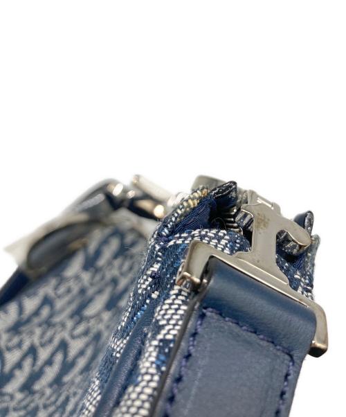 Christian Dior（クリスチャン ディオール）Christian Dior (クリスチャン ディオール) ショルダーバッグ　トロッター ネイビーの古着・服飾アイテム