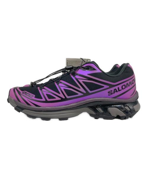 SALOMON（サロモン）SALOMON (サロモン) スニーカー ブラック×パープル サイズ:SIZE 28cm 未使用品の古着・服飾アイテム