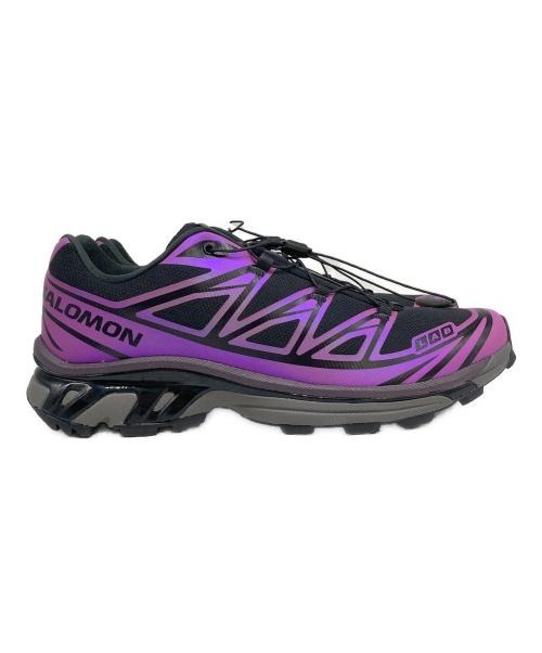 SALOMON（サロモン）SALOMON (サロモン) スニーカー ブラック×パープル サイズ:SIZE 28cm 未使用品の古着・服飾アイテム