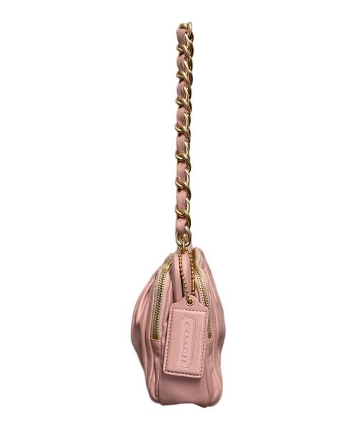 COACH（コーチ）COACH (コーチ) ショルダーバッグ ピンクの古着・服飾アイテム
