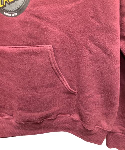 SANTA CRUZ（サンタクルーズ）SANTA CRUZ (サンタクルーズ) パーカー ワインレッド サイズ:SIZE Lの古着・服飾アイテム
