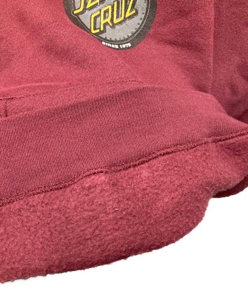 SANTA CRUZ（サンタクルーズ）SANTA CRUZ (サンタクルーズ) パーカー ワインレッド サイズ:SIZE Lの古着・服飾アイテム