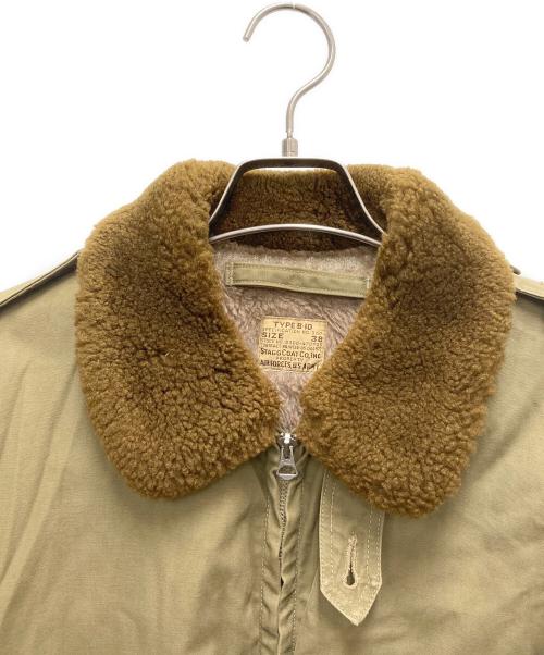 THE REAL McCOY'S（ザ・リアルマッコイズ）THE REAL McCOY'S (ザ・リアルマッコイズ) B-10フライトジャケット オリーブ サイズ:SIZE 38の古着・服飾アイテム