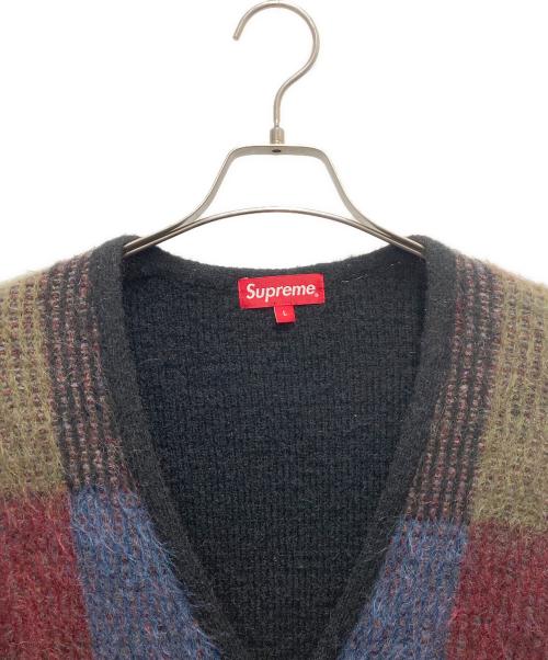 SUPREME（シュプリーム）SUPREME (シュプリーム) 厚手カーディガン ブラック サイズ:SIZE Lの古着・服飾アイテム